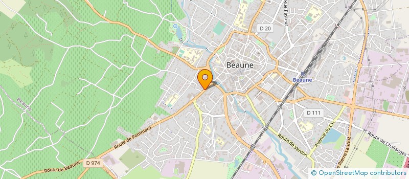 localisation de l'entreprise TAXI PIZZA à BEAUNE