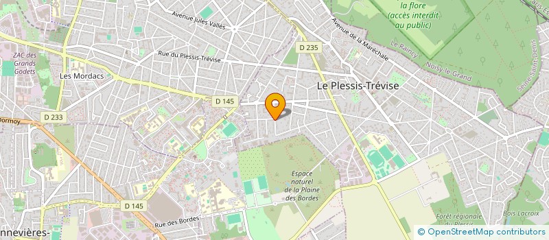 localisation de l'entreprise TAXI PLESSIS  LE PLESSIS-TREVISE