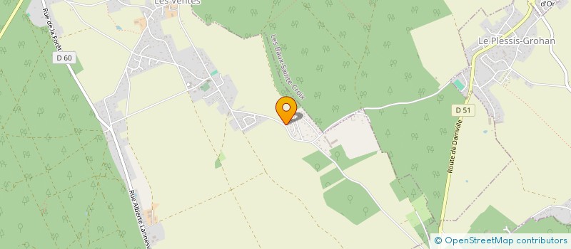 localisation de l'entreprise TAXI PORTES DE L'EURE  LES VENTES