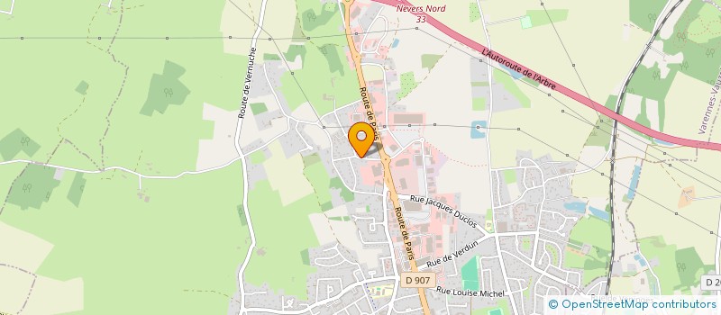localisation de l'entreprise TAXI POY à VARENNES-VAUZELLES