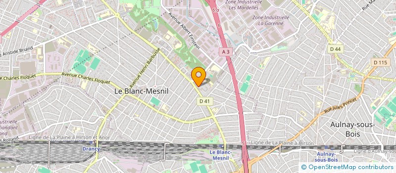 localisation de l'entreprise TAXI PREMIUM à LE BLANC-MESNIL