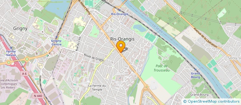 localisation de l'entreprise TAXI PREMIUM A à RIS-ORANGIS