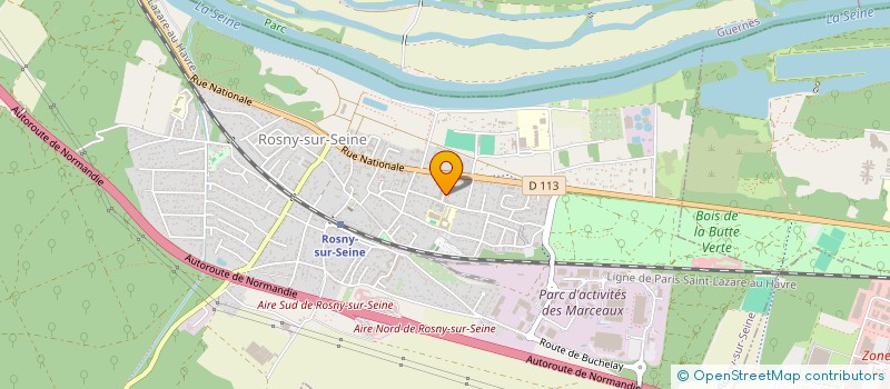 localisation de l'entreprise TAXI PRESTIGE  ROSNY-SUR-SEINE