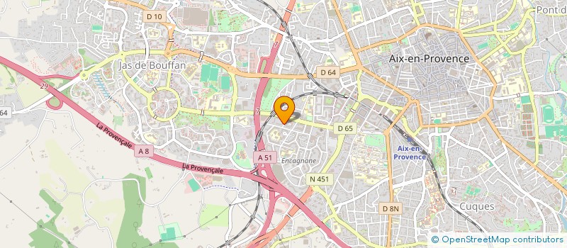 localisation de l'entreprise TAXI PRESTIGE à AIX-EN-PROVENCE