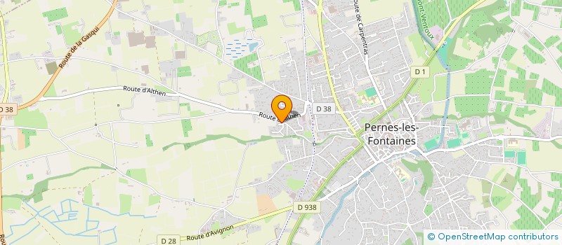 localisation de l'entreprise TAXI PRIVE CAROMB N 1 à PERNES-LES-FONTAINES