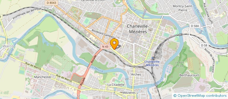 localisation de l'entreprise TAXI QL  THIN-LE-MOUTIER