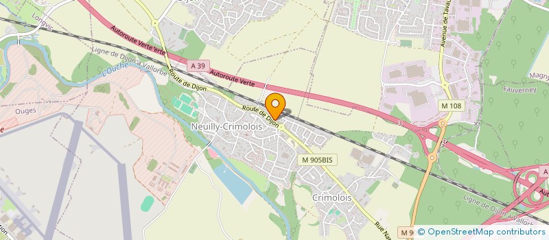 localisation de l'entreprise TAXI R.G.  DIJON