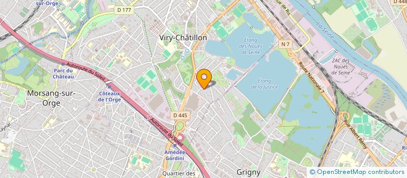 localisation de l'entreprise TAXI R2N à VIRY-CHATILLON