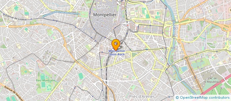 localisation de l'entreprise TAXI RADIO ARTIS MONTPEL REGIO à MONTPELLIER