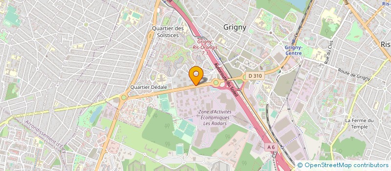 localisation de l'entreprise TAXI RADIO FRET DE L'ESSONNE SARL à GRIGNY