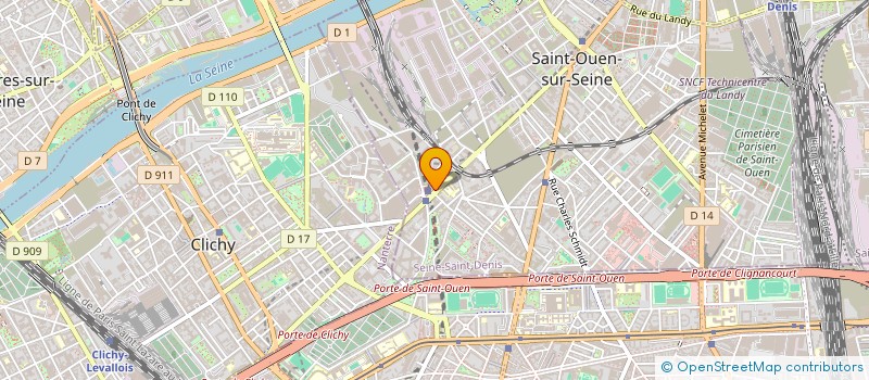 localisation de l'entreprise TAXI RAMARPAT à SAINT-OUEN-SUR-SEINE