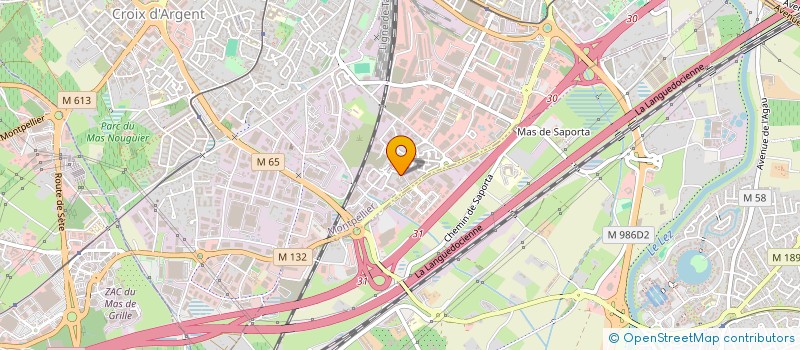 localisation de l'entreprise TAXI RAYAN 34 à MONTPELLIER