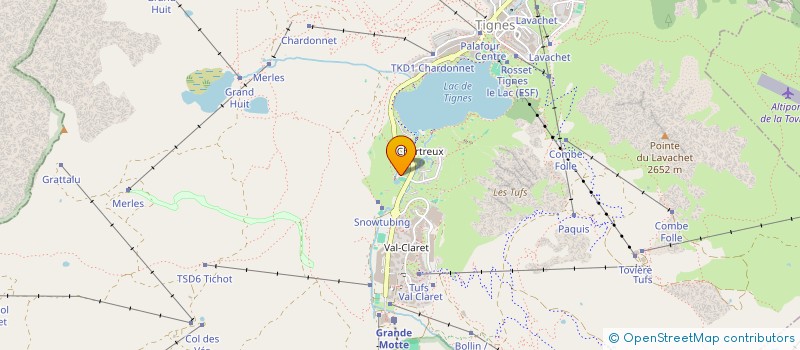 localisation de l'entreprise TAXI REGINE  TIGNES