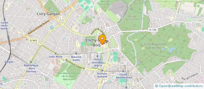 localisation de l'entreprise TAXI RELAIS NB à CLICHY-SOUS-BOIS