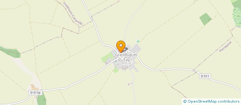 localisation de l'entreprise TAXI RENAUX VIRGINIE  GRANDLUP-ET-FAY