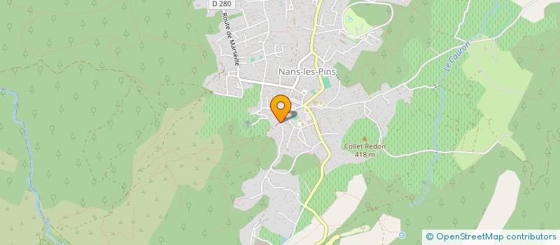 localisation de l'entreprise TAXI RICO  NANS-LES-PINS