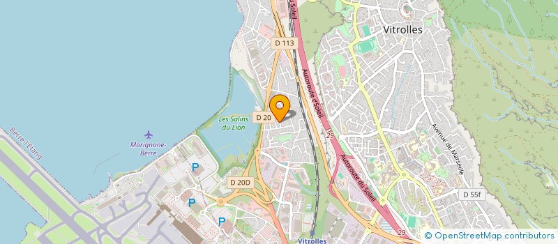 localisation de l'entreprise TAXI RODJOMI à VITROLLES