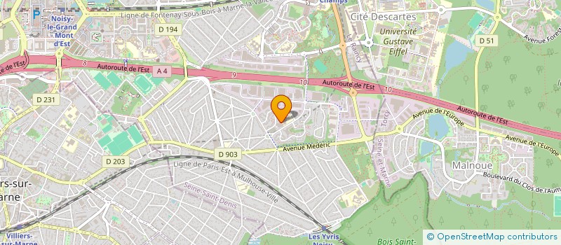 localisation de l'entreprise TAXI ROFI  NOISY-LE-GRAND