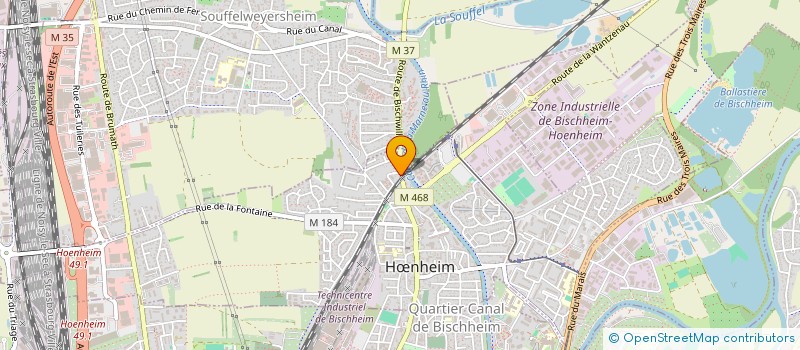 localisation de l'entreprise TAXI ROMU  HNHEIM