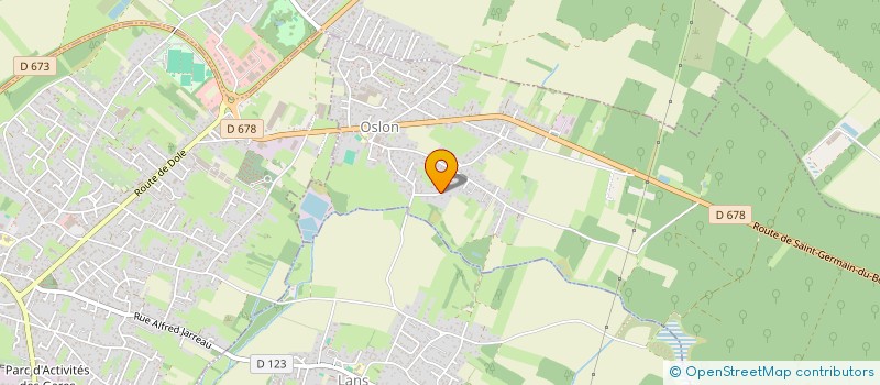 localisation de l'entreprise TAXI ROOX 71  OUROUX-SUR-SAONE