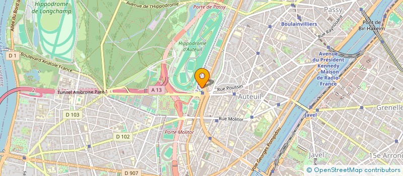 localisation de l'entreprise TAXI S  PARIS