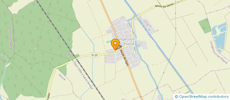 localisation de l'entreprise TAXI'S  LONGECOURT-EN-PLAINE