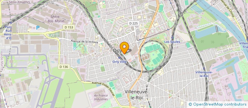 localisation de l'entreprise TAXI S2A  ORLY