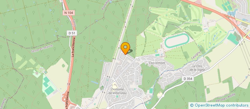 localisation de l'entreprise TAXI SABRINA 77  LESIGNY