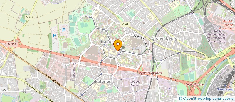 localisation de l'entreprise TAXI SAHIN à STRASBOURG