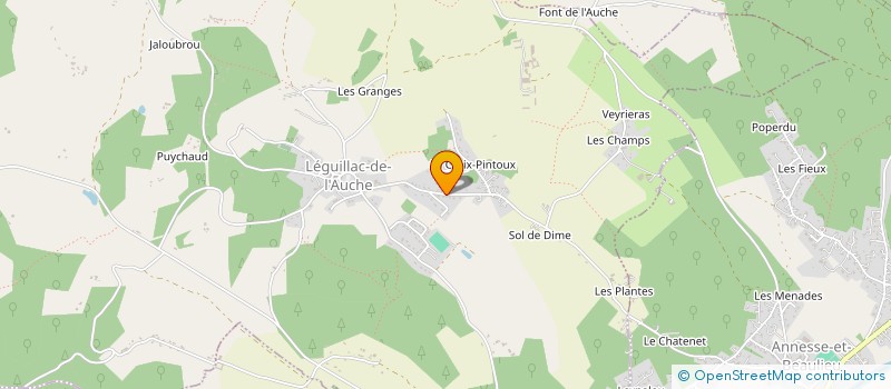 localisation de l'entreprise TAXI SAINT-ASTIER  GRIGNOLS