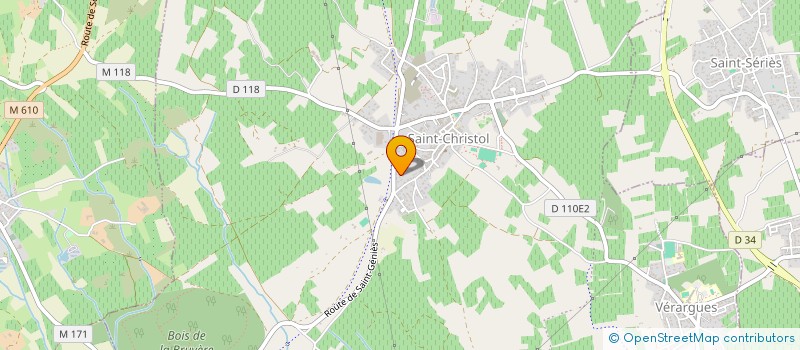 localisation de l'entreprise TAXI SAINT CHRISTOPHE  ENTRE-VIGNES