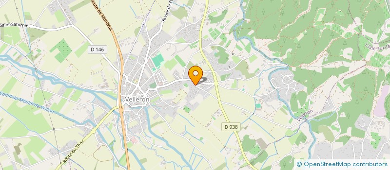 localisation de l'entreprise TAXI SAINT-LOUIS  VELLERON