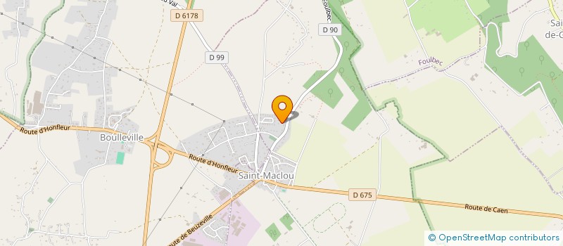 localisation de l'entreprise TAXI SAINT-MACLOU à SAINT-MACLOU