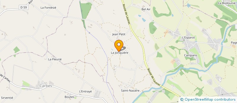 localisation de l'entreprise TAXI SAINT PAUL CAP DE JOUX  CASTRES