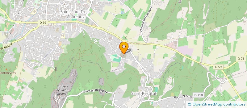 localisation de l'entreprise TAXI SAM à SAINT-PAUL-TROIS-CHATEAUX