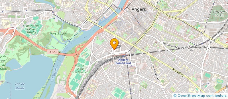 localisation de l'entreprise TAXI SAMY à ANGERS