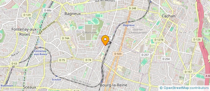 localisation de l'entreprise TAXI SAMY  CACHAN