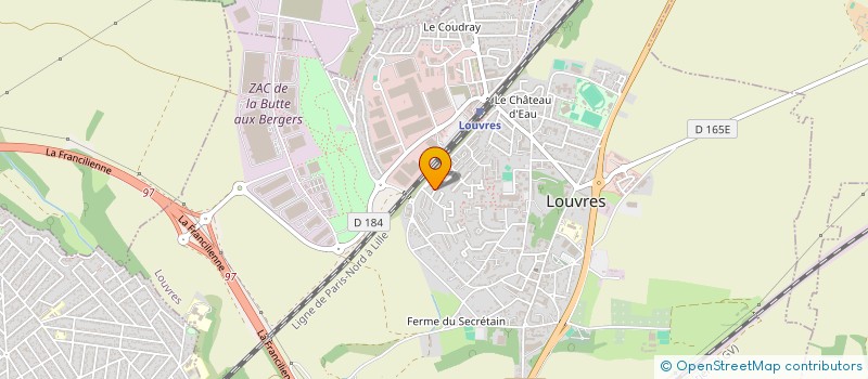 localisation de l'entreprise TAXI SANTE 95  LOUVRES