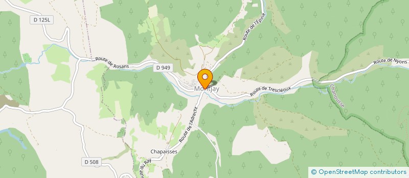 localisation de l'entreprise TAXI SANTOLARIA  MONTJAY