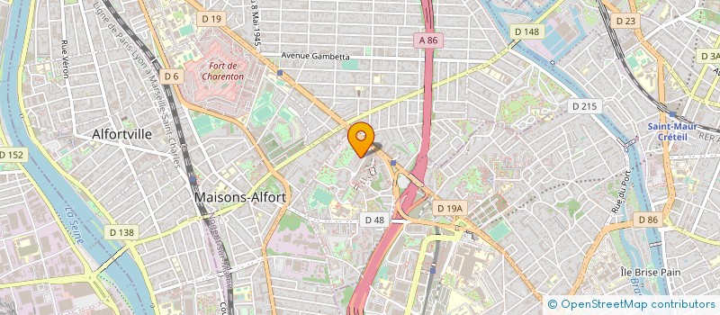 localisation de l'entreprise TAXI SANYASI  MAISONS-ALFORT