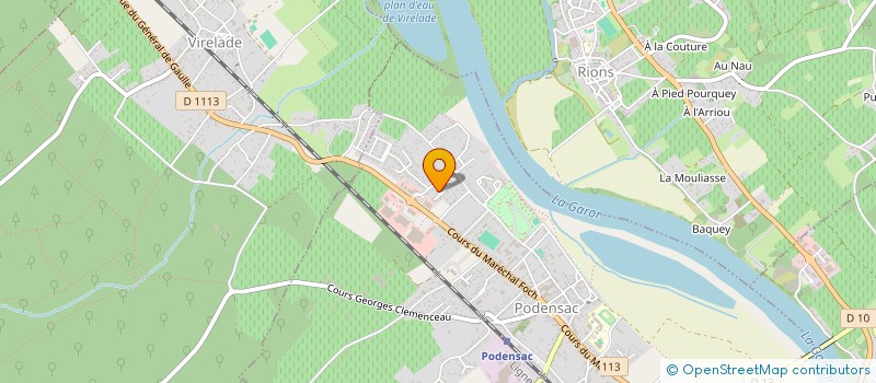 localisation de l'entreprise TAXI SAUQUET LOPEZ  PODENSAC