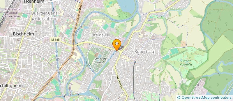 localisation de l'entreprise TAXI SB à STRASBOURG