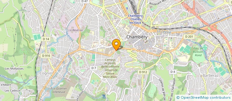 localisation de l'entreprise TAXI SEB & CO  SAINT-ALBAN-LEYSSE