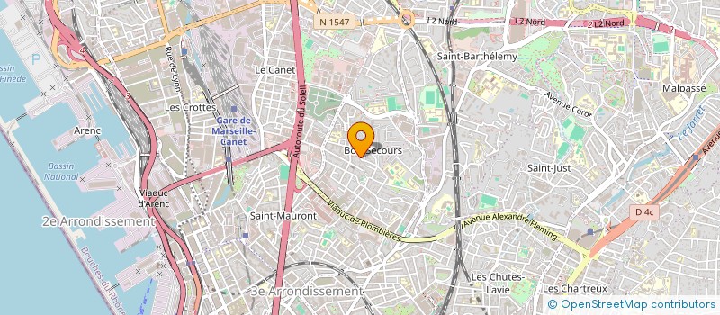 localisation de l'entreprise TAXI - SEBASTIEN à MARSEILLE