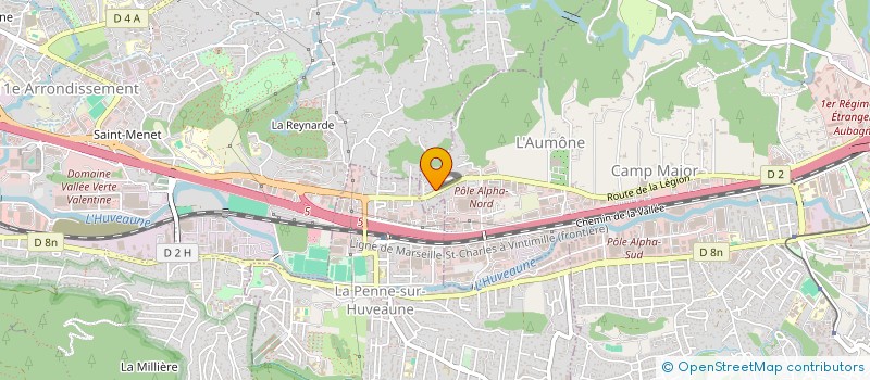 localisation de l'entreprise TAXI SECTEUR 13 à AUBAGNE