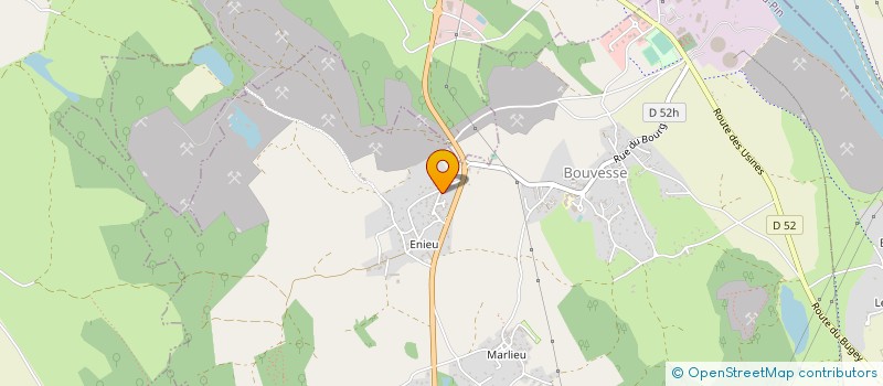 localisation de l'entreprise TAXI SEGUI  MONTALIEU-VERCIEU