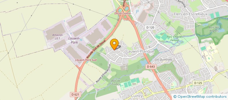 localisation de l'entreprise TAXI SEIGNEZ  LAUWIN-PLANQUE