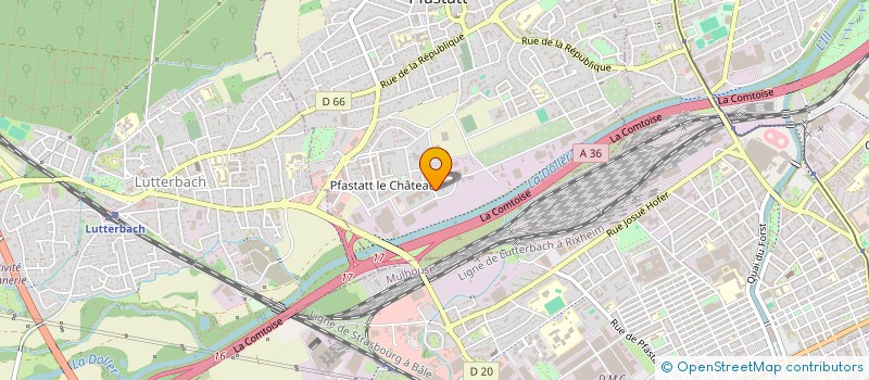 localisation de l'entreprise TAXI SELIM YILDIZ à PFASTATT