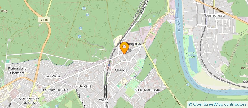 localisation de l'entreprise TAXI & SERVICE  AVON