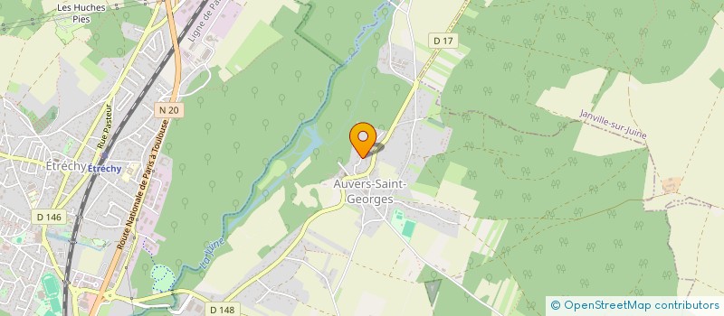 localisation de l'entreprise TAXI SERYNE  ETRECHY